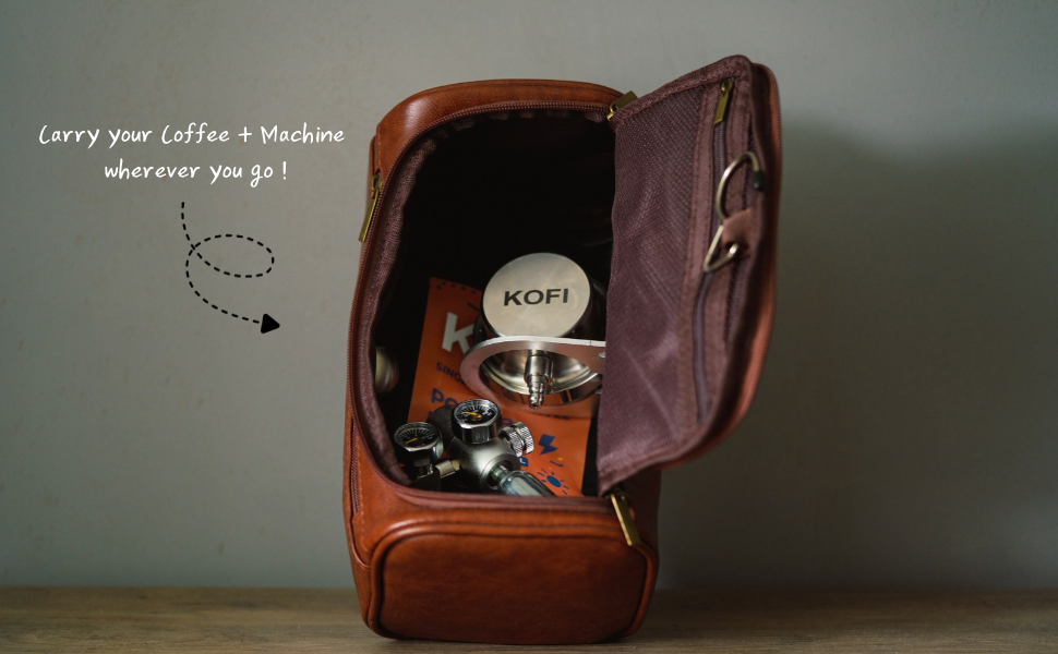 KOFI Press Espresso Machine Premium Bundle | 12 Months of Coffee + Free Accessories
