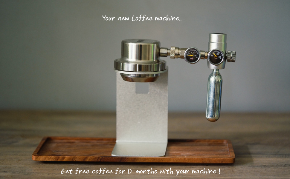 KOFI Press Espresso Machine Premium Bundle | 12 Months of Coffee + Free Accessories
